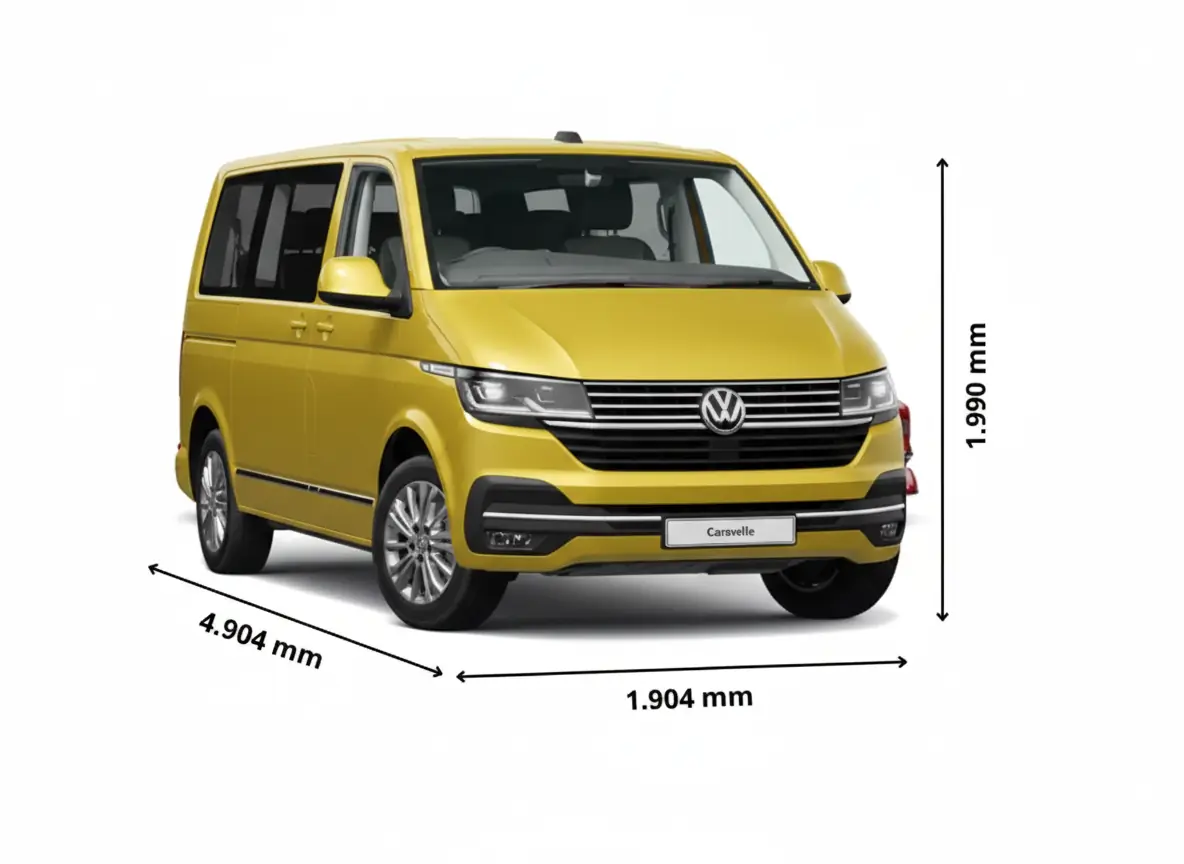 Medidas Volkswagen Caravelle