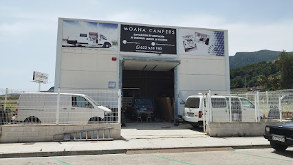 Taller de automóviles Moana Campers en Corbera