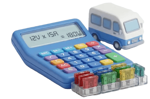 calculadora fusible camper autocaravana