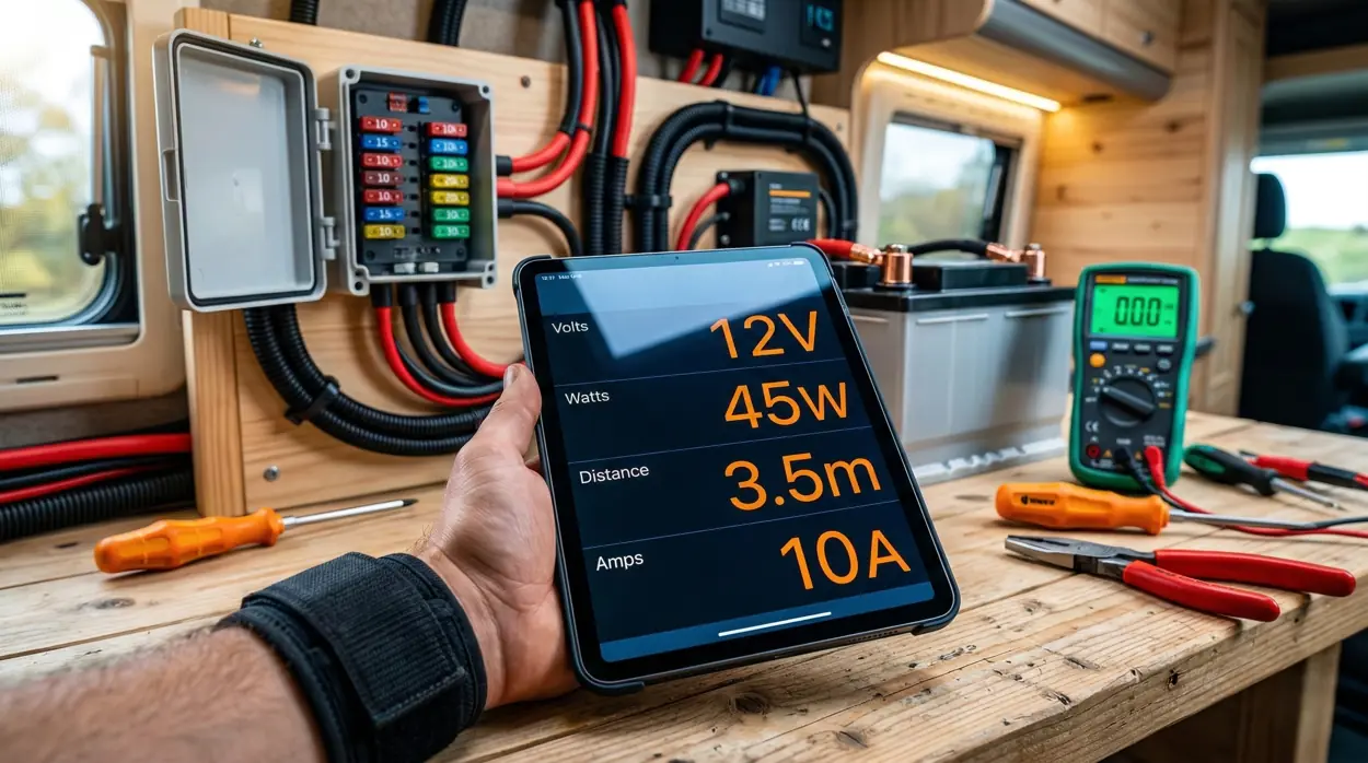 Calcular Fusibles Para Instalación Eléctrica De Una Camper O Autocaravana
