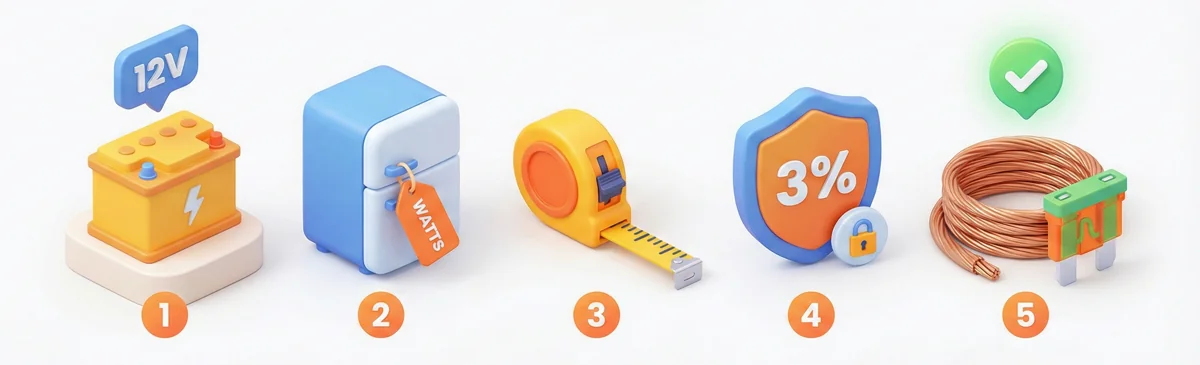 como calcular seccion cable instalacion electrica camper autocaravana