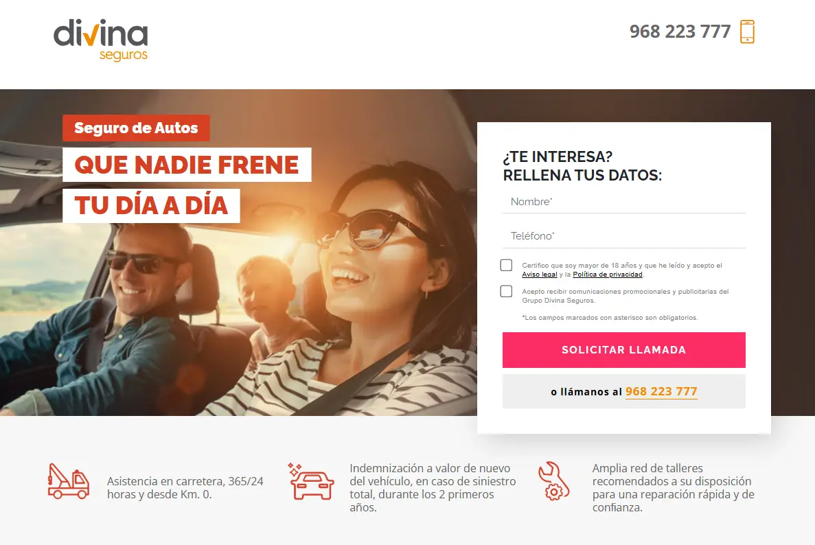 divina seguros camper