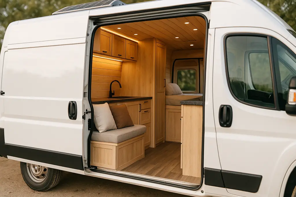 furgoneta camper homologada
