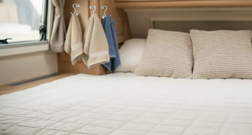 ganchos para organizar furgoneta camper o autocaravana