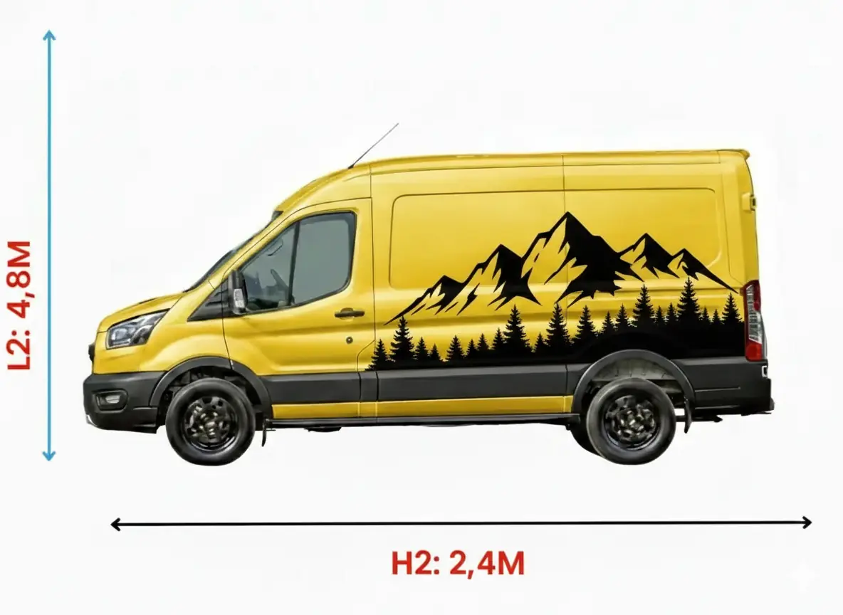 Furgonetas L2H2: ¿Es el tamaño perfecto para tu camperización?